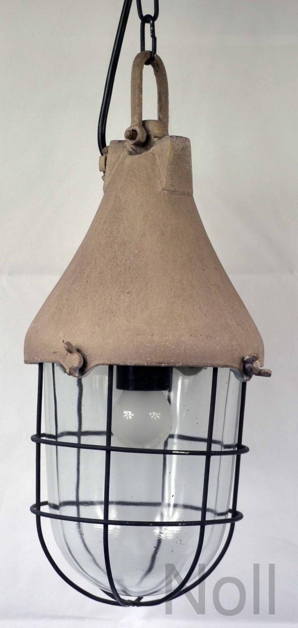 Deckenlampe Industrial Gitter