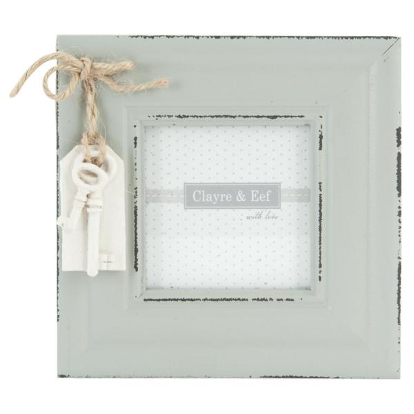 Bilderrahmen Landhausstil Clayre & Eef - 14x14 cm - 7,5x7,5 cm