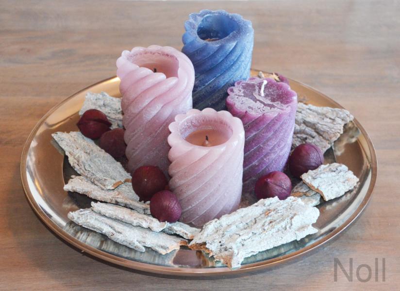 Dekoteller Silber Colmore Teller Rund