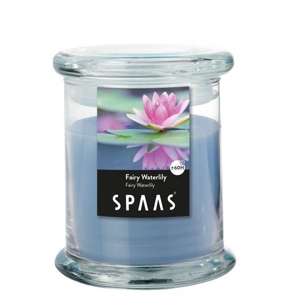 Duftkerze in Glas Wasserlilie 60H