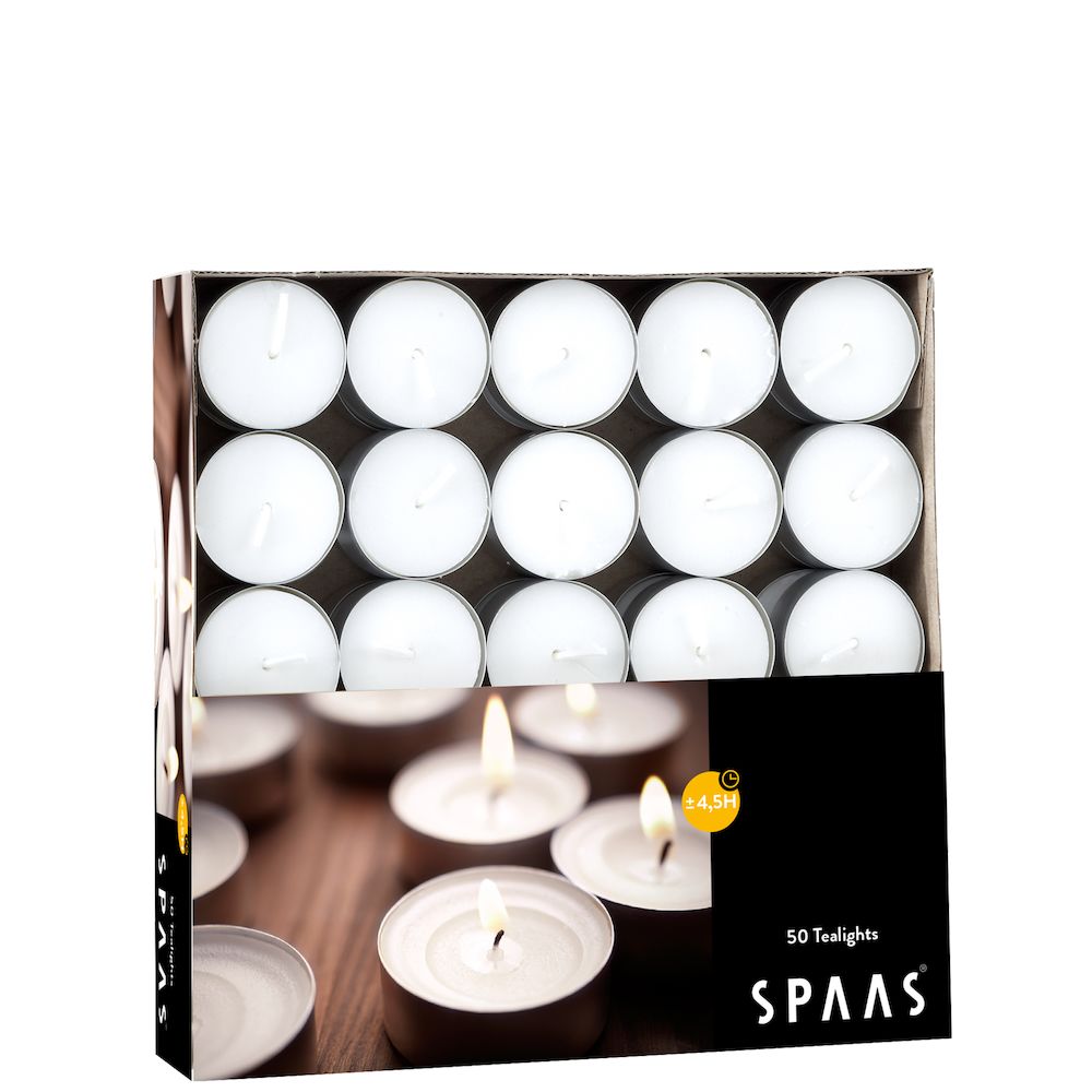 Teelichter 50er Pack 4,5 h