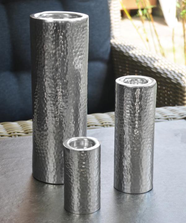 Kerzenständer Silber 3er Set