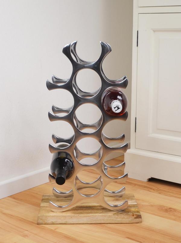 Weinregal Flaschenregal Wood 15 Flaschen XL