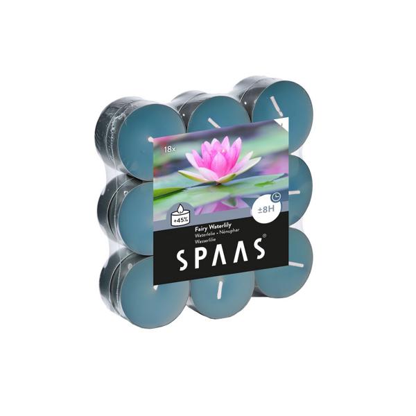 Teelichter Duft Wasserlilie 18 Stück 8 h