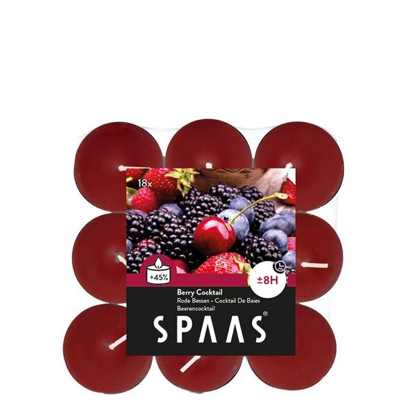 Teelichter Duft Beerencocktail 18 Stück 8 h