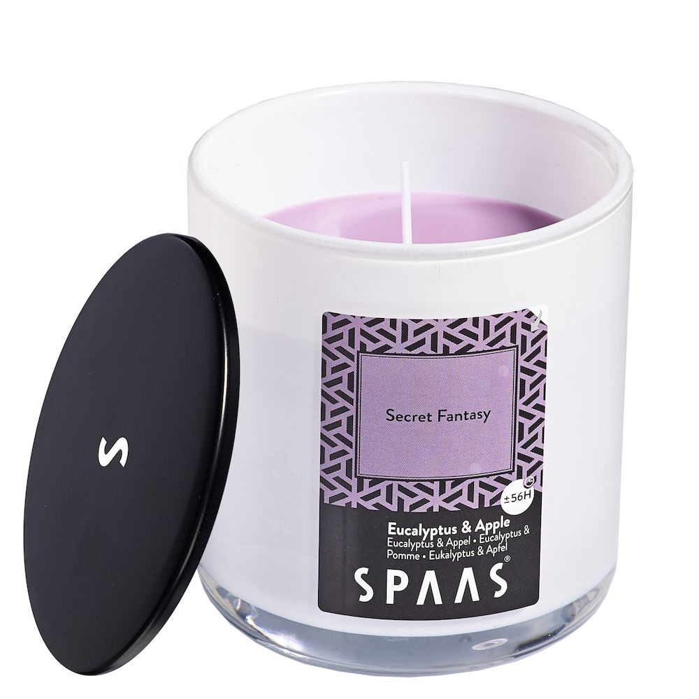 Duftkerze in Glas Eukalyptus & Apfel