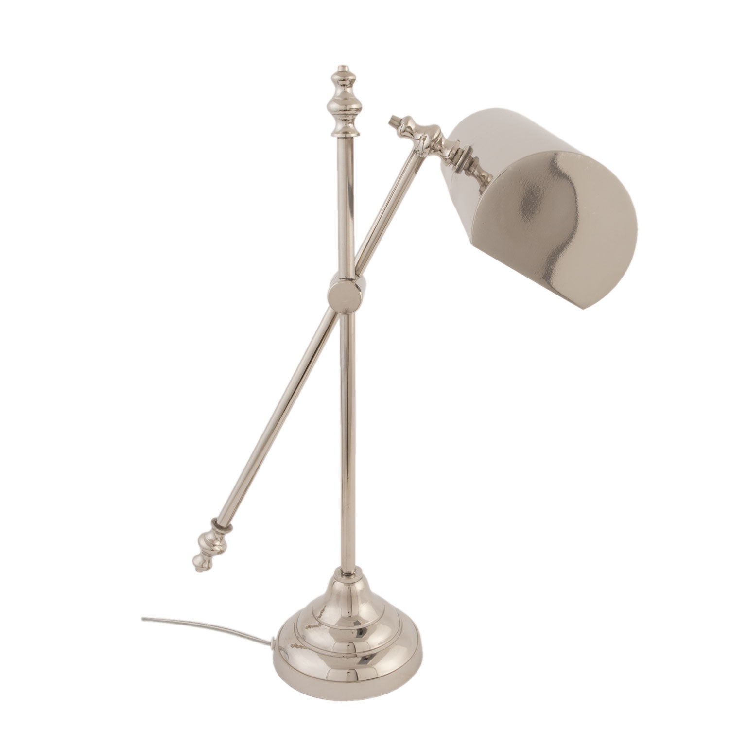 Tischlampe Clayre & Eef Bürolampe Silber