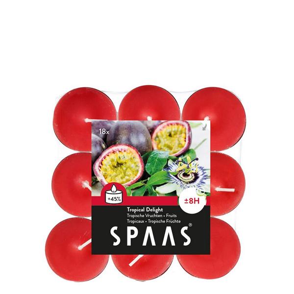 Teelichter Duft Tropische Früchte 18 Stück 8 h