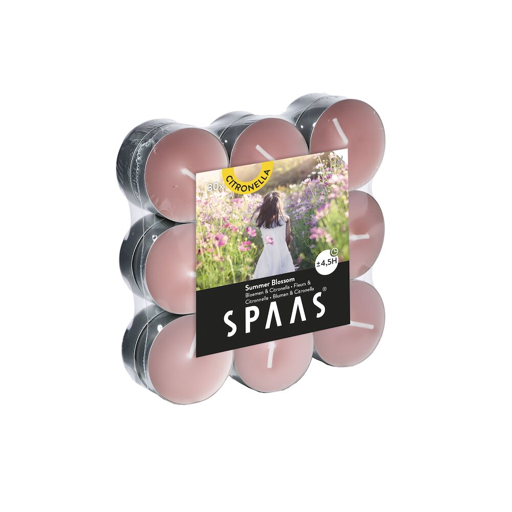 Teelichter Duft Hawaii Blüte & Citronella 18 Stück 4,5 h