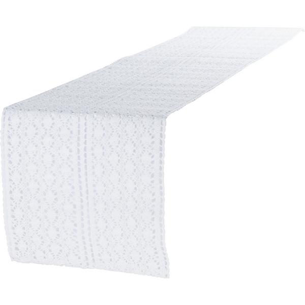 Tischläufer Mirthe 2LIF Läufer Weiß 30x140 cm
