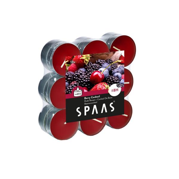 Teelichter Duft Beerencocktail 18 Stück 8 h