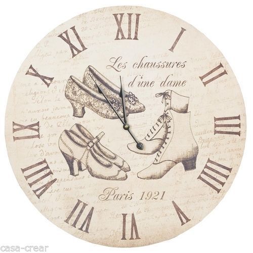 Wanduhr XXL Paris 1921 Clayre & Eef