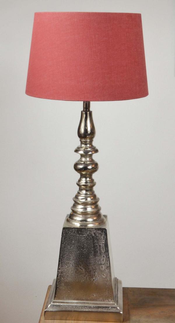 Tischlampe Lampenschirm Colmore Massiv